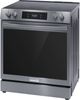 Frigidaire Gallery® 30" Smudge-Proof® Black Stainless Steel Slide-In Electric Range-1