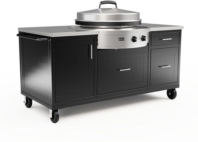 Evo® Black Grill Cart -3