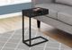 Monarch Specialties Inc. Black Marble Drawer Accent Table-2
