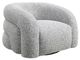 Furniture of America® Freja Gray Swivel Chair-0