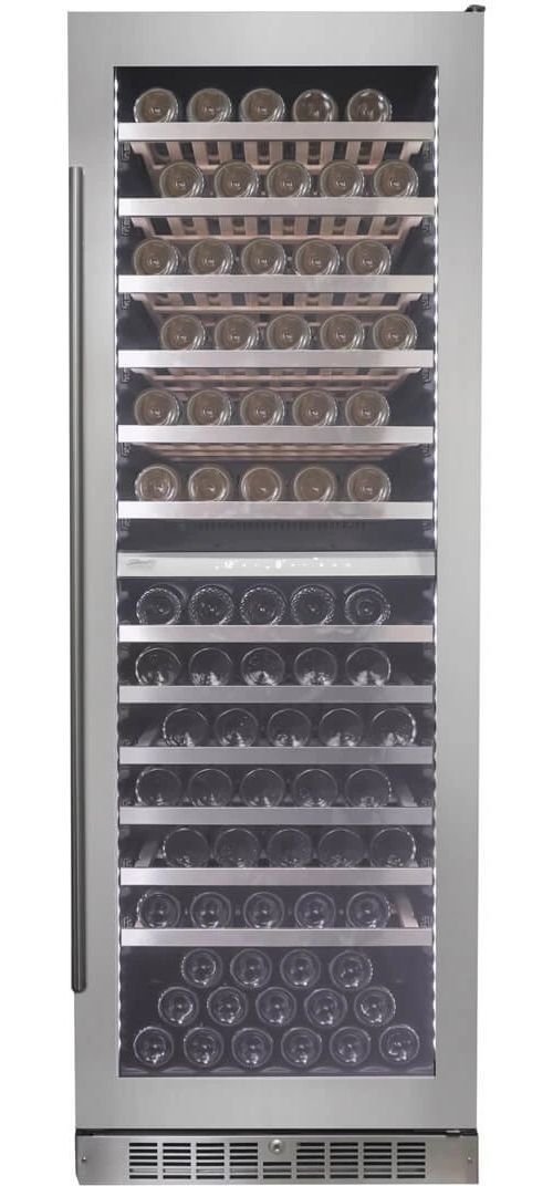 Silhouette® Professional™ Saxony 1 24" 4 Cu. Ft. Stainless Steel Frame Wine Cooler-1