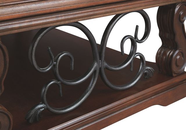 Signature Design by Ashley® Alymere Rustic Brown Lift Top Cocktail Table-2