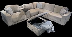 Party 7-Piece Media Sectional