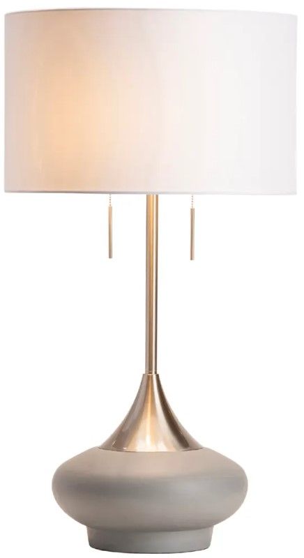 Crestview Collection Hayden Gray Table Lamp-1