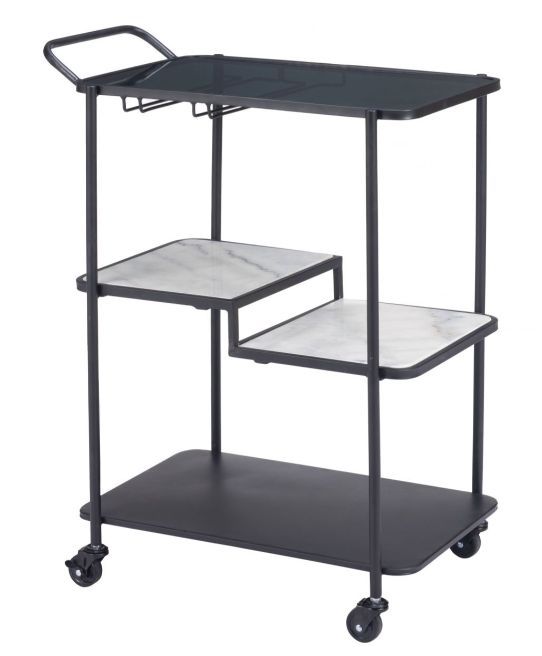 Zuo® Modern Constanza Black Bar Cart-0