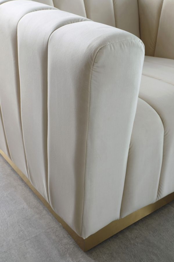 Meridian Furniture Marlon Cream Accent Chair-3