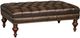 Hooker® Furniture Co Kingley Sarzana Fortress Cocktail Ottoman-0