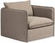 Four Hands Andre Alessi Fawn Fabric Outdoor Swivel Chair-0