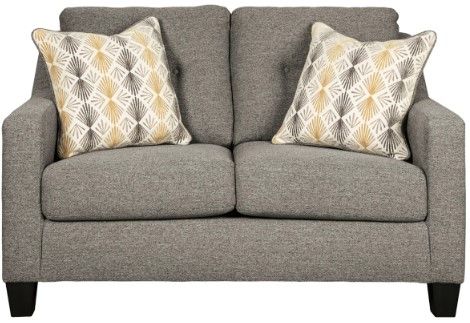 Benchcraft® Daylon 3-Piece Graphite Living Room Set-2