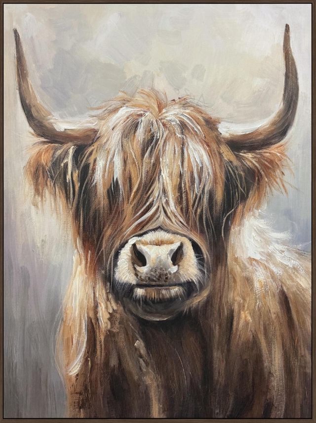 Classy Living Wildhearted Highland Majesty Wall Art-0