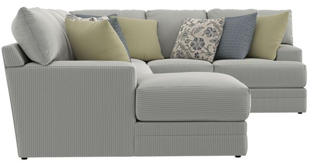 Jackson Furniture Stockbridge 3-Piece Slate Left-Arm Facing Sectional and Chaise-4