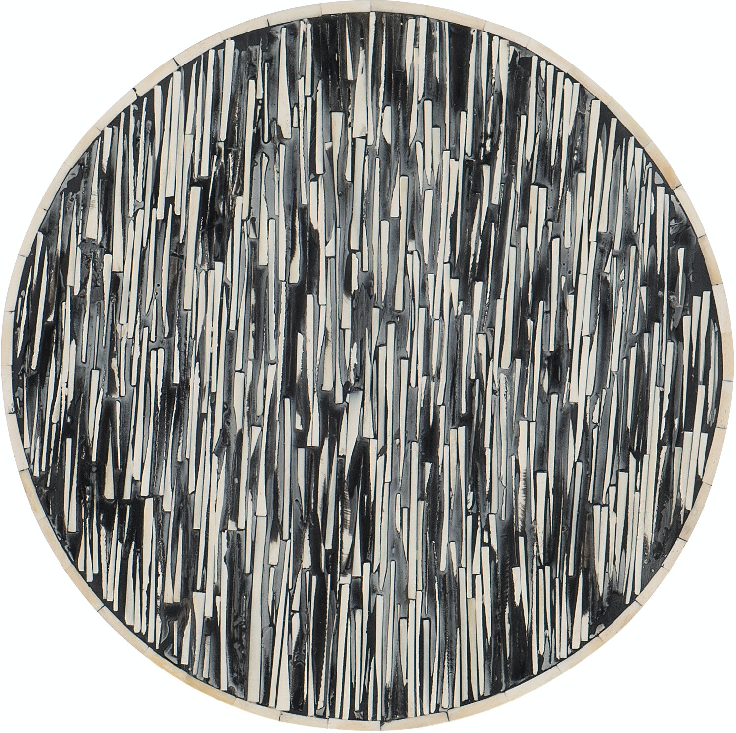 Melange Callum Round Accent Table - Thumbnail 5