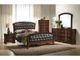 Elements International Jenny Medium Espresso King Panel Bed-1