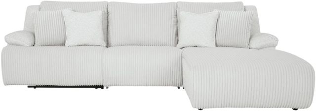 Signature Design by Ashley® Top Tier 3-Piece Alloy Right-Arm Facing Manual Reclining Sectional and Chaise-1