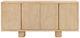 Dovetail Furniture Thalia Light Natural 4-Door Sideboard-1