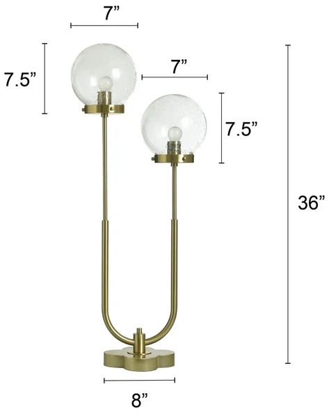 Stylecraft Tamara Day Gold Eloise Table Lamp-2