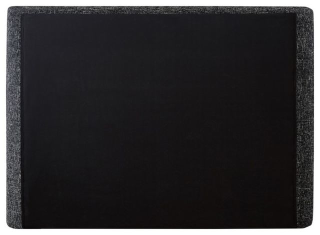 Meridian Furniture Penny Black King Linen Textured Upholstered Panel Bed-3