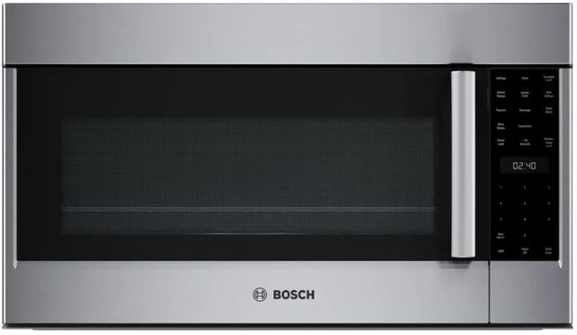 Bosch Benchmark® 1.8 Cu. Ft. Stainless Steel Over The Range Microwave-0