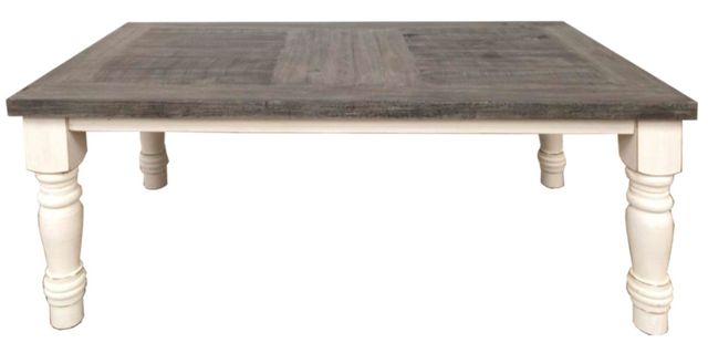 Million Dollar Rustic White Wash Table-0