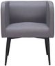 Zuo® Modern Horbat Gray Dining Arm Chair-2