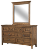 Magnussen Home® Bay Creek Toasted Nutmeg Mirror-1