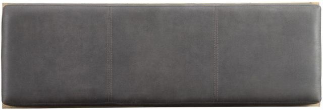 Mazin Furniture Metallo Gray Bench-2