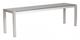 Zuo® Cosmopolitan Silver Bench -0