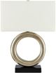 Currey & Company Kirkos Ivory/Silver Leaf Table Lamp-2