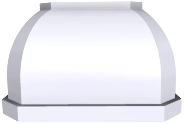 Vent-A-Hood® Designer Series 48" White Wall Mounted Range Hood-0