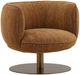 Dovetail Furniture Aisha Mustard Swivel Chair-0