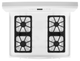 Amana® 30" Free Standing Gas Range-White-4