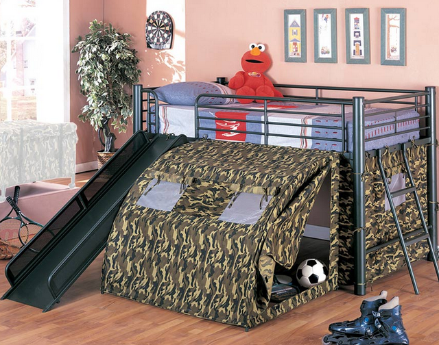 Coaster® Oates Lofted Bed-Twin-0