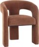 TOV Furniture Malone Rust Chenille Dining Chair-0
