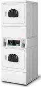 Speed Queen® Commercial 26.88" White Electric Stack Dryer-2
