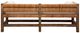 Furniture Classics Georgia Brown/White Settee-5