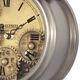 YHD Antique Brass/Gunpowder Table Clock-5