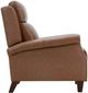 Liberty Furniture Raleigh York Chestnut Leather Manual Pushback Recliner-4