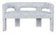 Jofran Inc. Urban Archive Gwen Blue Upholstered Bench-2