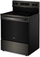 Whirlpool® 30" Black Stainless Steel Freestanding Electric Range-2