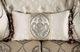 Furniture of America® Veracruz Beige/Dark Cherry Loveseat-2