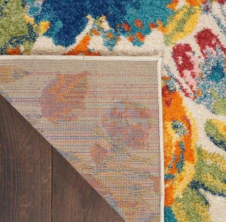Nourison Home™ Allur Ivory 5'x7' Style 2 Area Rug-2