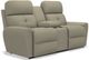 La-Z-Boy® Douglas Teak Power Reclining Loveseat with Console-1