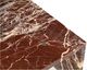Moe's Home Collection Rosa Rosso Levanto Marble Coffee Table-4