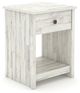 Sauder® River Ranch® White Plank® Nightstand with Drawer-0