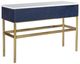 Fairfield® Harper White Console Table with Brass Base-3