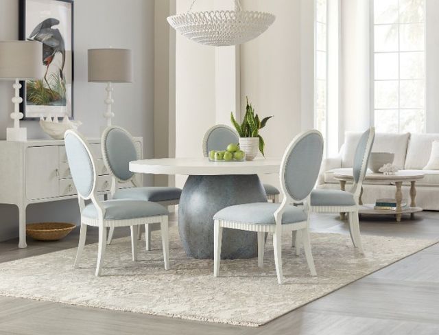 Hooker® Furniture Serenity Martinique Cloud/Shell Side Chair-1