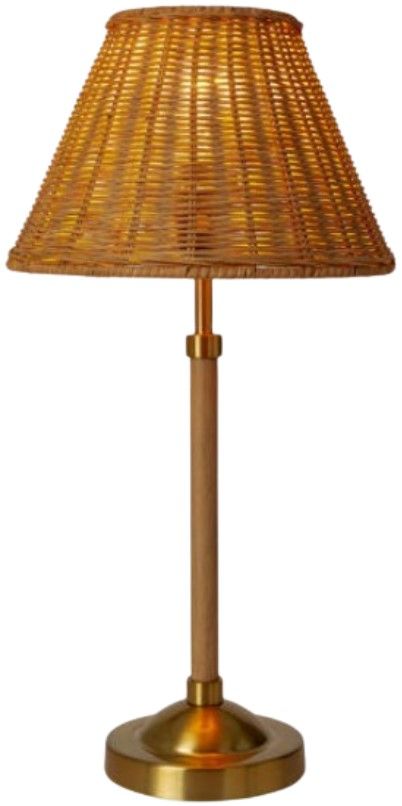 Surya Xander Bleached Brown Table Lamp-4