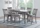 Flexsteel® Plymouth 2-Piece Weathered Graywash Counter Dining Chair Set-1