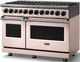 Viking® 7 Series 48'' Blush Sealed Burner Pro Style Dual Fuel Range-3