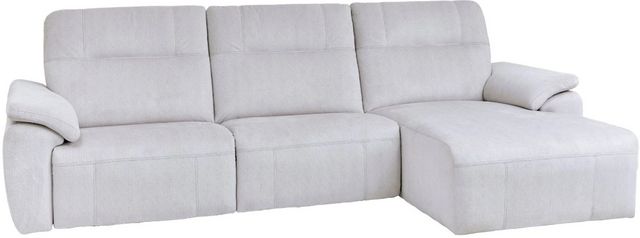 Sectionnel à 3 pièces inclinable manuel personnalisable avec chaise longue orientée vers la droite de Elran Rowan